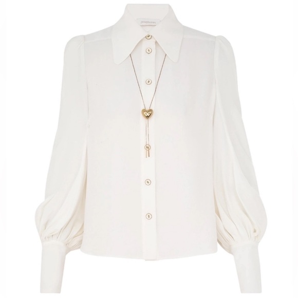 Zimmermann Other - NWOT Zimmermann Collared Blouse